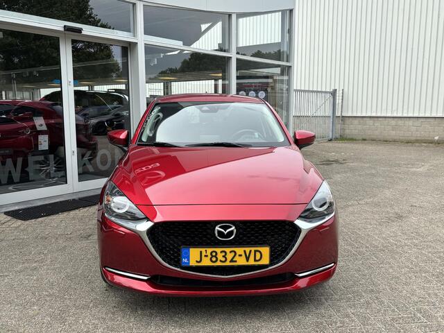 Mazda 2 1.5 Skyactiv-G Luxury 1e Eig,. Dealer Ondh, Navigatie, Apple Carplay/ Android Auto, A. Rij-Camera, Head-Up Display, Lichtmetaal, Stuurverw., Stoelverw. , Cruise Controle.
