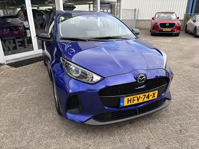 Mazda 2 Hybrid 1.5 Exclusive-line NL-Auto, Automaat, Hybride, Apple Carplay /Android Auto, Automatische Airco, A. Rij-Camera, Stoelverw +Stuurverw, Cruise Controle Add., Keyless Entry, Keyless Start, Lichtmetaal.