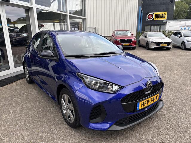 Mazda 2 Hybrid 1.5 Exclusive-line NL-Auto, Automaat, Hybride, Apple Carplay /Android Auto, Automatische Airco, A. Rij-Camera, Stoelverw +Stuurverw, Cruise Controle Add., Keyless Entry, Keyless Start, Lichtmetaal.
