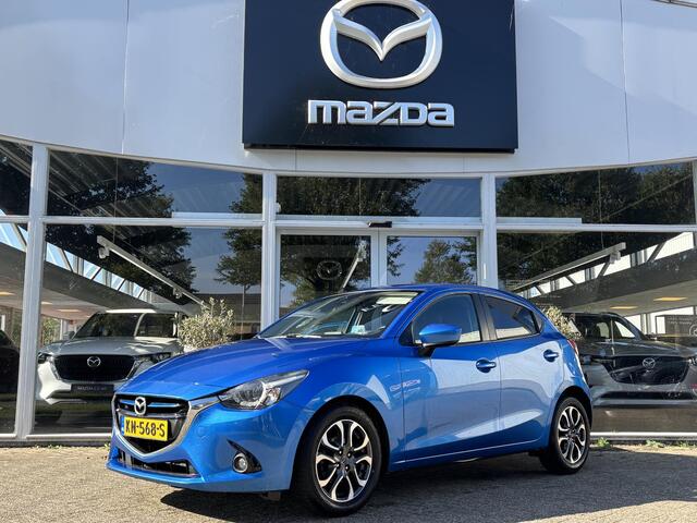 Mazda 2 1.5 Skyactiv-G GT-M NL- Auto, Dealer Ondh. Navigatie, Keyless Entry, Stoelverw., Automatische Airco, Parkeerhulp A., Head-Up Display, Cruise Controle, LM velgen