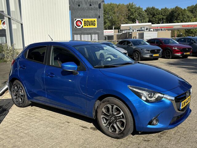 Mazda 2 1.5 Skyactiv-G GT-M NL- Auto, Dealer Ondh. Navigatie, Keyless Entry, Stoelverw., Automatische Airco, Parkeerhulp A., Head-Up Display, Cruise Controle, LM velgen