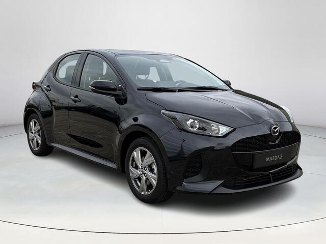 Mazda 2 Hybrid 1.5 Exclusive-line | Stoel/stuurverwarming | Grootlicht hulp | Climate controll | Parkeerhulp voor+achter | Achteruitrijcamera | Keyless start+entry |