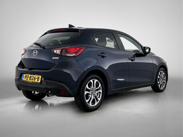Mazda 2 1.5 Skyactiv-G GT-Luxury Navigatie | Achteruitrijcamera | Leder/Alcantara | Lichtmetaal