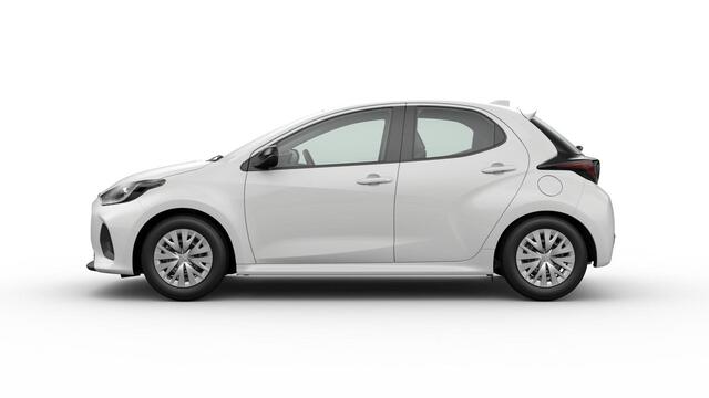 Mazda 2 Hybrid Prime-Line | 15-inch stalen velgen met wielcover, Silver | Achteruitrijcamera | Bandenspanningwaarschuwingssysteem