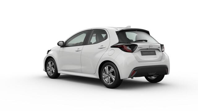 Mazda 2 Hybrid 1.5 Exclusive-line | Camera achter | Sensoren V+A | Apple Carplay -/Android Auto | 16'' LM velgen