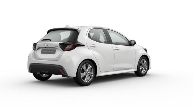 Mazda 2 Hybrid 1.5 Exclusive-line | Camera achter | Sensoren V+A | Apple Carplay -/Android Auto | 16'' LM velgen