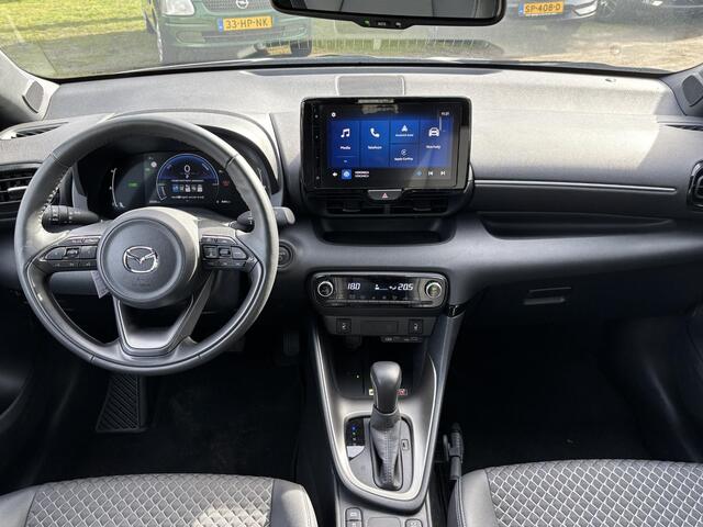 Mazda 2 Hybrid 1.5 Homura 1e Eig., NL-Auto, Apple Carplay/ Android Auto, A-Rij-Camera, Parkeerhulp vóór, Key-Less, Trekhaak, Stoelverwarming , Stuurverwarming, LM Black.