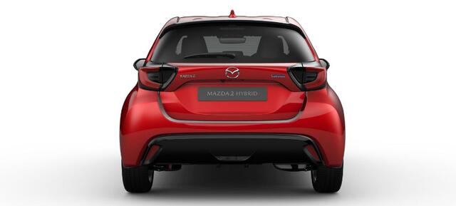 Mazda 2 Hybrid 1.5 Homura NAVI VIA APPLE CARPLAY | CLIMATE CONTROL | CRUISE CONTROL | WINTERPAKKET | 17 INCH LMV ACHERUITRIJCAMERA | PARKEERSENSOREN VOOR + ACHTER