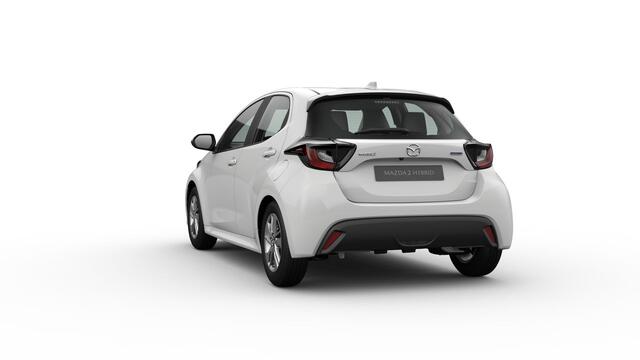 Mazda 2 Hybrid Prime-Line | 15-inch lichtmetalen velgen, Silver | Achteruitrijcamera | Automatisch dimmende binnenspiegel