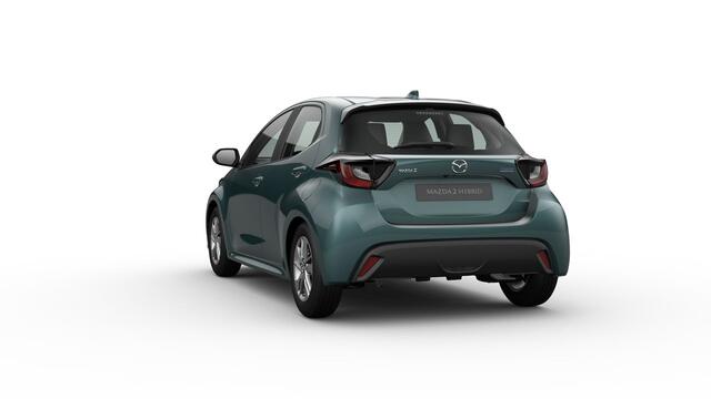 Mazda 2 Hybrid Prime-Line | 15-inch lichtmetalen velgen, Silver | Achteruitrijcamera | Automatisch dimmende binnenspiegel