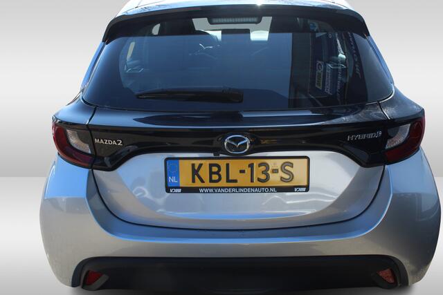 Mazda 2 Hybrid 1.5 Exclusive-line Stuur- en Stoelverwarming l Apple Carplay/ Android auto l Keyless l Automaat l Parkeercamera l Adaptief Cruise control l