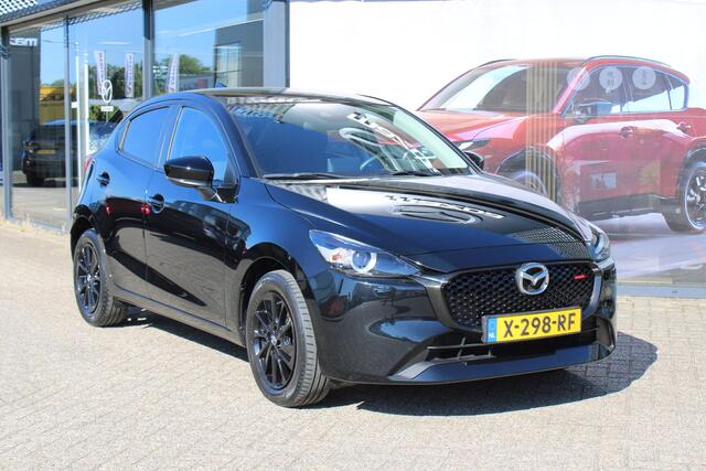 Mazda 2 1.5 e-SkyActiv-G 90 Homura , Demovoordeel ¤ 5.590-, Apple Carplay, LMV 16 Inch, Camera, PDC, Clima, Cruise, Stuur/Stoelverwarming, BSM, LKA