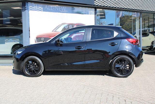 Mazda 2 1.5 e-SkyActiv-G 90 Homura , Demovoordeel ¤ 5.590-, Apple Carplay, LMV 16 Inch, Camera, PDC, Clima, Cruise, Stuur/Stoelverwarming, BSM, LKA