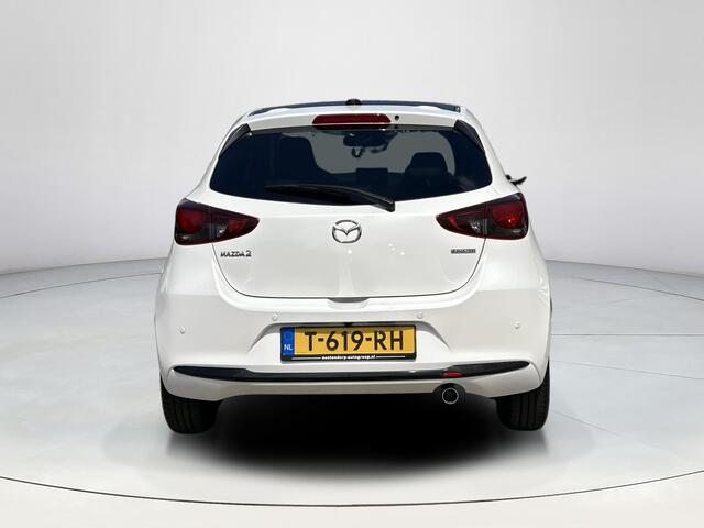 Mazda 2 1.5 e-SkyActiv-G 90 Homura Aka | Achteruitrijcamera | Stoel/stuurverwarming | Apple Carplay/Android Auto | Climate control | Lichtmetalen velgen | Half Leder |