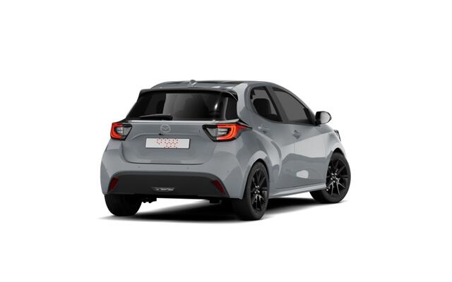 Mazda 2 Hybrid Prime-Line | 15-inch lichtmetalen velgen, Silver | Achteruitrijcamera | Automatisch dimmende binnenspiegel