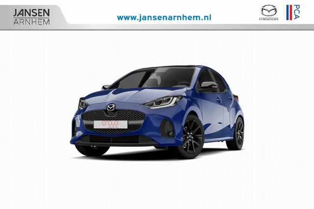 Mazda 2 Hybrid Prime-Line | 15-inch lichtmetalen velgen, Silver | Achteruitrijcamera | Automatisch dimmende binnenspiegel