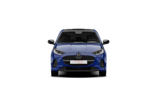 Mazda 2 Hybrid Prime-Line | 15-inch lichtmetalen velgen, Silver | Achteruitrijcamera | Automatisch dimmende binnenspiegel
