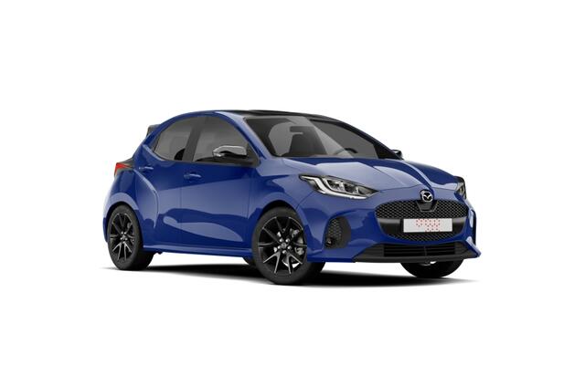 Mazda 2 Hybrid Prime-Line | 15-inch lichtmetalen velgen, Silver | Achteruitrijcamera | Automatisch dimmende binnenspiegel