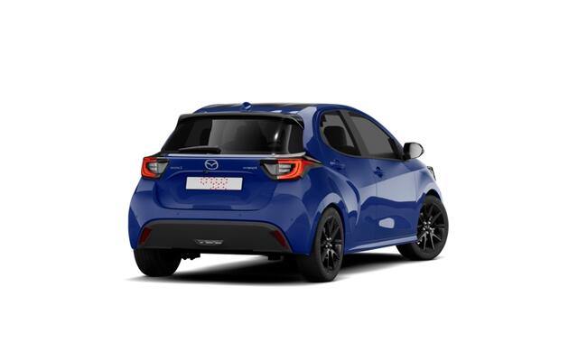 Mazda 2 Hybrid Prime-Line | 15-inch lichtmetalen velgen, Silver | Achteruitrijcamera | Automatisch dimmende binnenspiegel
