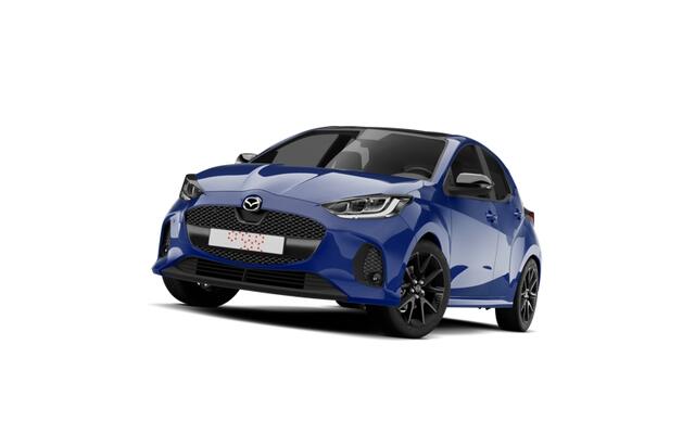 Mazda 2 Hybrid Prime-Line | 15-inch lichtmetalen velgen, Silver | Achteruitrijcamera | Automatisch dimmende binnenspiegel