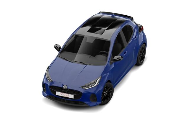 Mazda 2 Hybrid Prime-Line | 15-inch lichtmetalen velgen, Silver | Achteruitrijcamera | Automatisch dimmende binnenspiegel