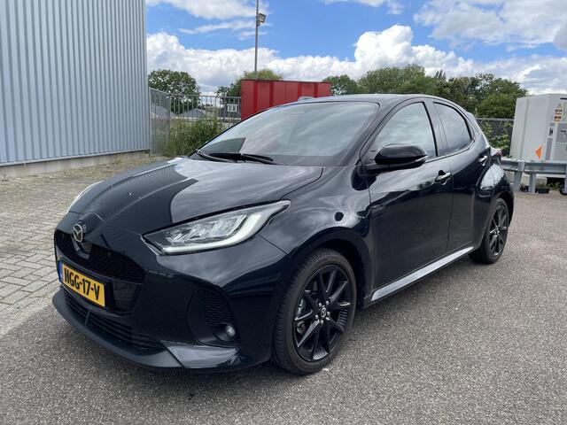 Mazda 2 Hybrid 1.5 Homura Plus , Automaat, Panoramadak, Navi, Clima, Adap.Cruise, Camera, Stuur/Stoelverwarming, Apple Carplay, Android Auto, HUD, PDC, LKA, BSM