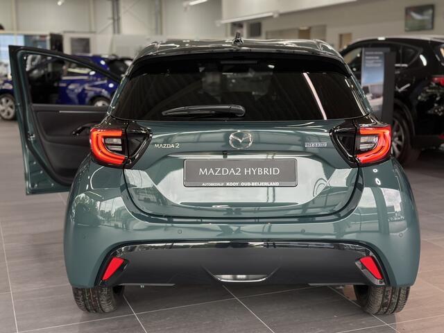 Mazda 2 Hybrid 1.5 Homura / Uit Voorraad Leverbaar! / Nieuwe kleur: Ferm Green