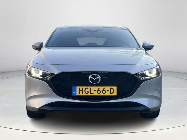 Mazda 3 2.5 e-SkyActiv-G M Hybrid 140 Takumi | Automaat | Demo | Stoel/stuurverwarming | 360 graden camera | Apple Carplay/Android Auto | Privacy glass | Leder | Elektrische verstelbare stoelen met geheugen |