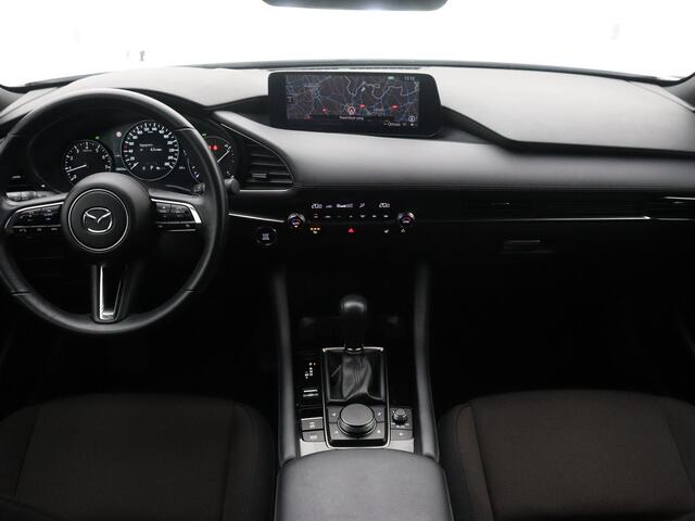 Mazda 3 2.0 e-SkyActiv-G M Hybrid 150 Exclusive-line | Navigatie | Adaptive Cruise Control | Parkeersensoren v+a | Stoelverwarming |