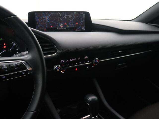 Mazda 3 2.0 e-SkyActiv-G M Hybrid 150 Exclusive-line | Navigatie | Adaptive Cruise Control | Parkeersensoren v+a | Stoelverwarming |