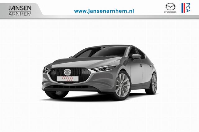 Mazda 3 Nagisa | 7-inch digitale meterset | Achteruitrijcamera | Active Driving Display (ADD), projectie in de voorruit: kleuren head-up display met belangrijkste rij-informatie