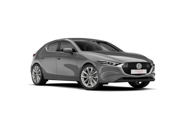 Mazda 3 Nagisa | 7-inch digitale meterset | Achteruitrijcamera | Active Driving Display (ADD), projectie in de voorruit: kleuren head-up display met belangrijkste rij-informatie