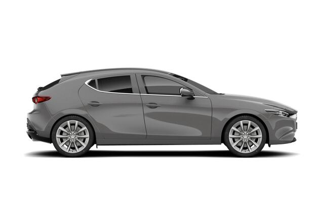 Mazda 3 Nagisa | 7-inch digitale meterset | Achteruitrijcamera | Active Driving Display (ADD), projectie in de voorruit: kleuren head-up display met belangrijkste rij-informatie
