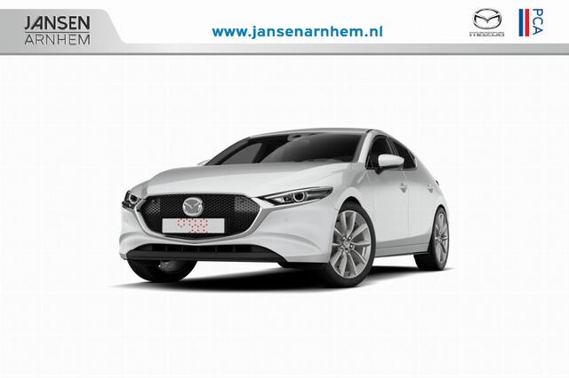 Mazda 3 Nagisa | 7-inch digitale meterset | Achteruitrijcamera | Active Driving Display (ADD), projectie in de voorruit: kleuren head-up display met belangrijkste rij-informatie