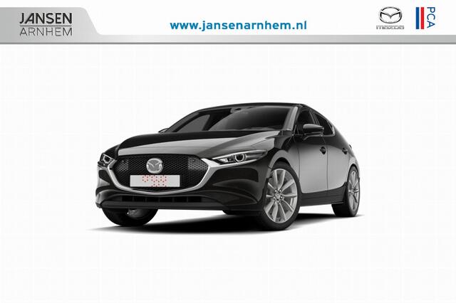 Mazda 3 Nagisa | 7-inch digitale meterset | Achteruitrijcamera | Active Driving Display (ADD), projectie in de voorruit: kleuren head-up display met belangrijkste rij-informatie