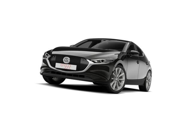 Mazda 3 Nagisa | 7-inch digitale meterset | Achteruitrijcamera | Active Driving Display (ADD), projectie in de voorruit: kleuren head-up display met belangrijkste rij-informatie