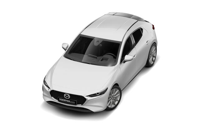 Mazda 3 Prime-Line | 16-inch lichtmetalen velgen, Silver | 6 speakers | 7-inch digitale meterset