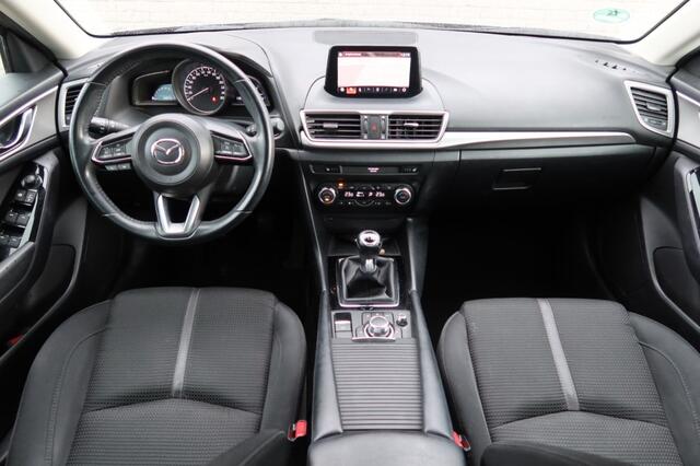 Mazda 3 2.0 S.A. 120 SKYLAESE, NAVI, 18 INCH, STOELVERWARMING ENZ...