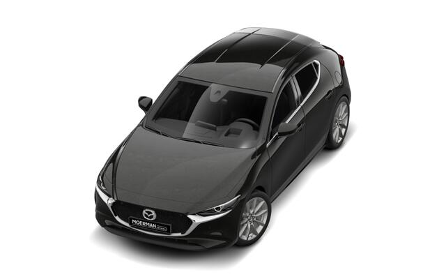 Mazda 3 Homura | 7-inch digitale meterset | Achteruitrijcamera | Active Driving Display (ADD), projectie in de voorruit: kleuren head-up display met belangrijkste rij-informatie