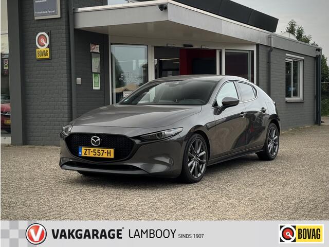 Mazda 3 2.0 SA-G Luxury Leder Head-up 360 camera Navi Stoel/stuurverwarm