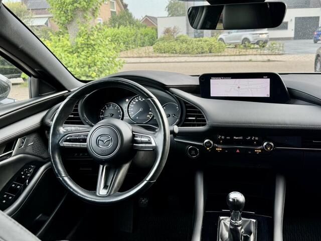 Mazda 3 2.0 SA-G Luxury Leder Head-up 360 camera Navi Stoel/stuurverwarm