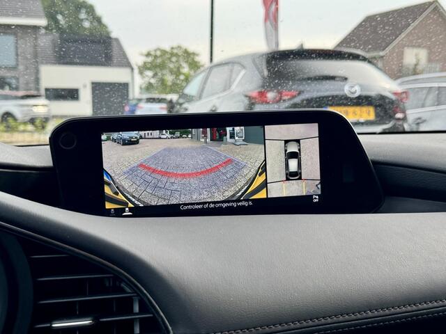 Mazda 3 2.0 SA-G Luxury Leder Head-up 360 camera Navi Stoel/stuurverwarm