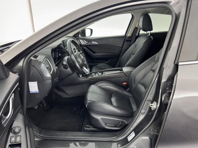 Mazda 3 2.0 SkyActiv-G 120 GT-M (INCL-BTW) *LUXURY-LEATHER | FULL-LED | ADAPTIVE-CRUISE | BLIND-SPOT | BOSE-SOUND | CAMERA | KEYLESS | DAB+ | HEATED-SPORTSEATS | NAVI-FULLMAP | HEAD-UP | PRIVACY-GLASS | LANE-ASSIST | 18''A