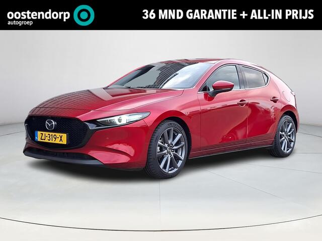 Mazda 3 2.0 e-SkyActiv-G M Hybrid 122 Luxury | Apple Carplay | 360 graden camera | Adaptief Cruise Control | Bose Premium Soundsysteem | Stoel/stuurverwarming |