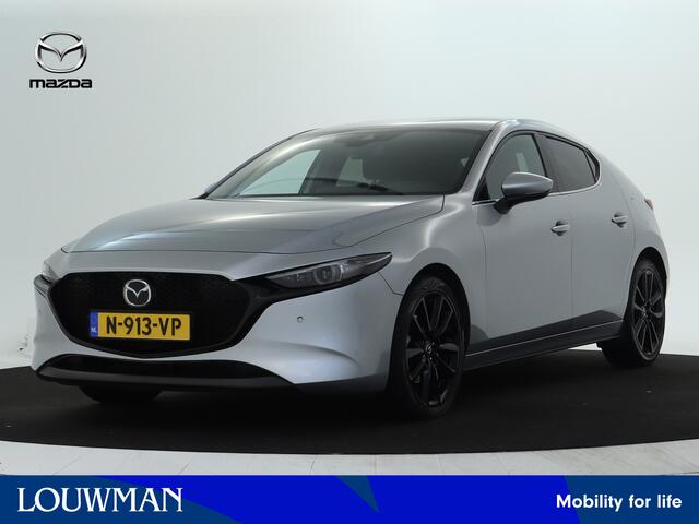 Mazda 3 2.0 e-SkyActiv-X M Hybrid 180 Luxury | Trekhaak | BOSE | Leder |