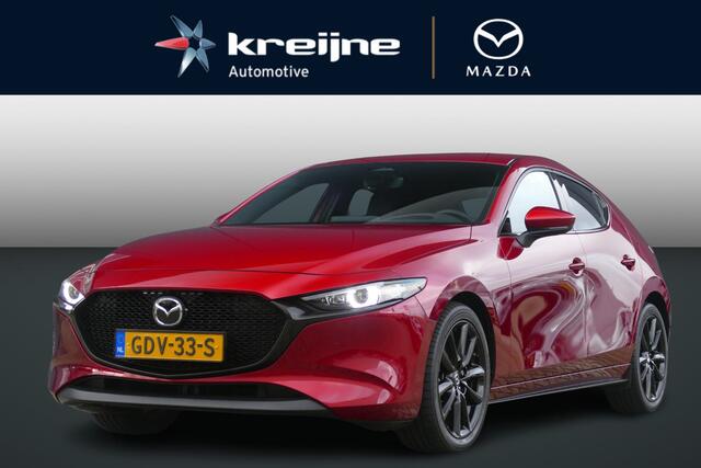 Mazda 3 2.0 e-SkyActiv-X M Hybrid 186 Exclusive-line | AUTOMAAT | Leder | Shadowline Pack | RIJKLAARPRIJS!