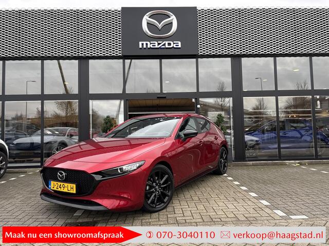 Mazda 3 2.0 e-SkyActiv-X M Hybrid 180 Dealer Onderhouden / Apple Carplay-Android Auto