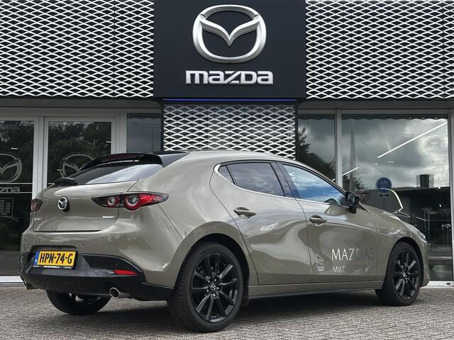 Mazda 3 2.5 e-SkyActiv-G M Hybrid 140 Nagisa | AUTOMAAT | ALL SEASON | CAMERA | PARKEER SENSOREN VOOR EN ACHTER |