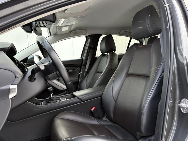 Mazda 3 2.0 e-SkyActiv-G M Hybrid 150 Exclusive-line / Trekhaak (1300 kg) / Stoel-stuurverwarming / Lederen bekleding / Apple carplay/Android auto /