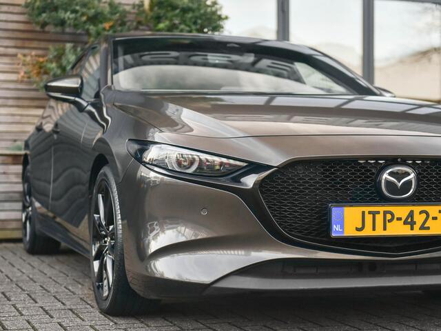 Mazda 3 2.0 e-SkyActiv-G M Hybrid 122 Luxury Leren bekleding Bose 360 camera Adaptive Cruise Control